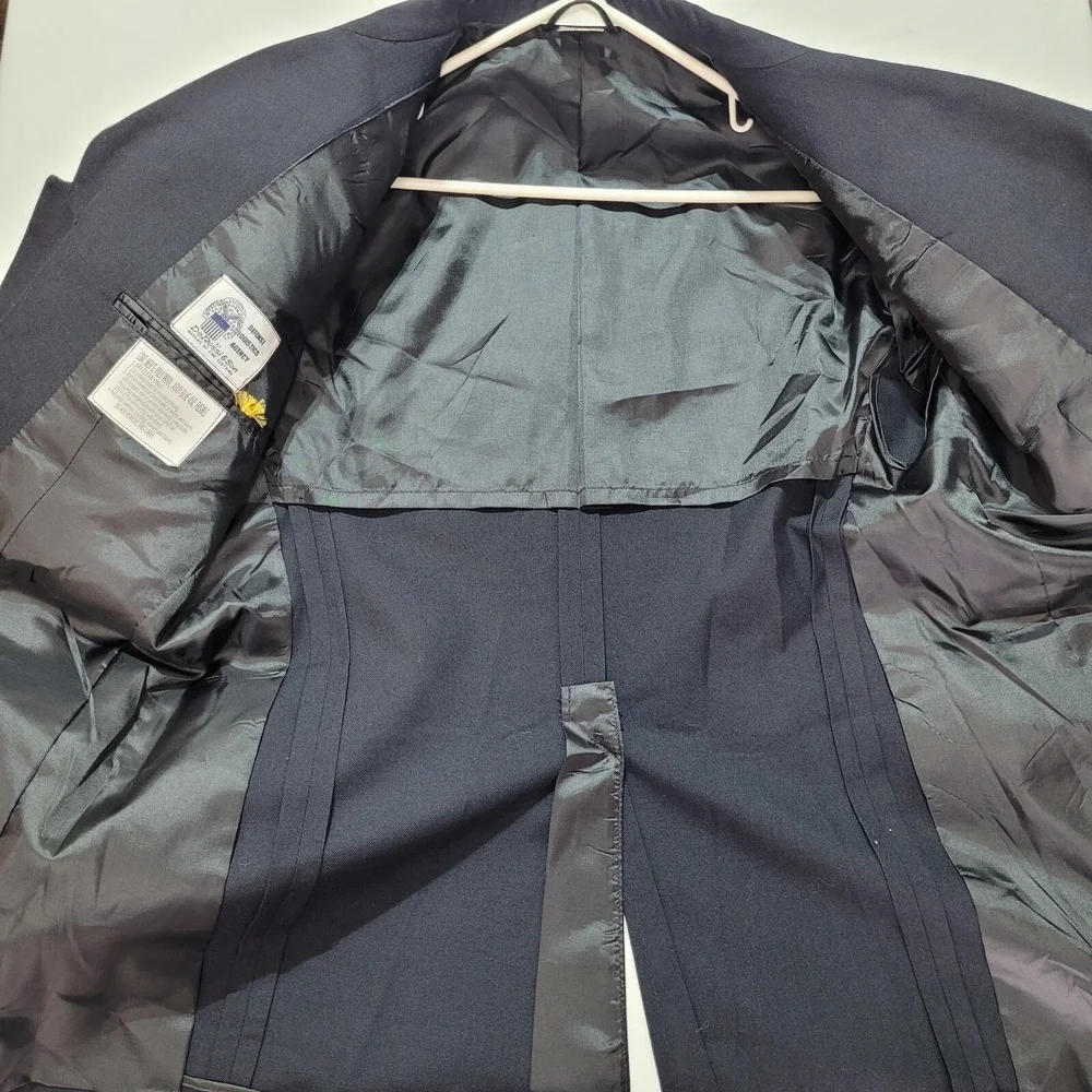 U.S. ARMY ASU MENS POLY/WOOL BLUE SHADE 450 DRESS JACKET SIZE 40RC DeRossi & Son